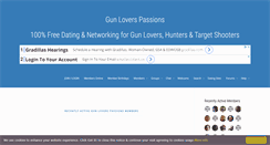 Desktop Screenshot of gunloverspassions.com